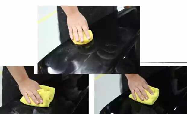 汽车手工打蜡的操作流程